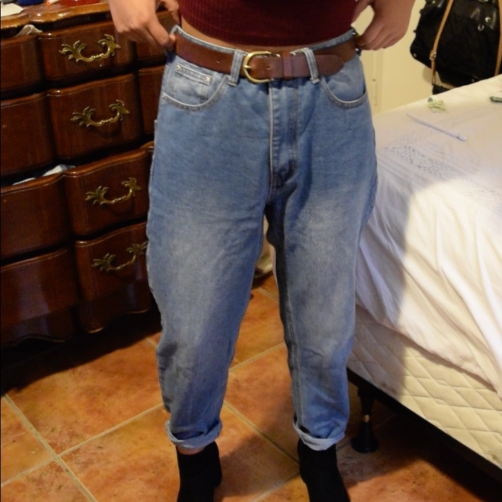 Boohoo Mom Jeans